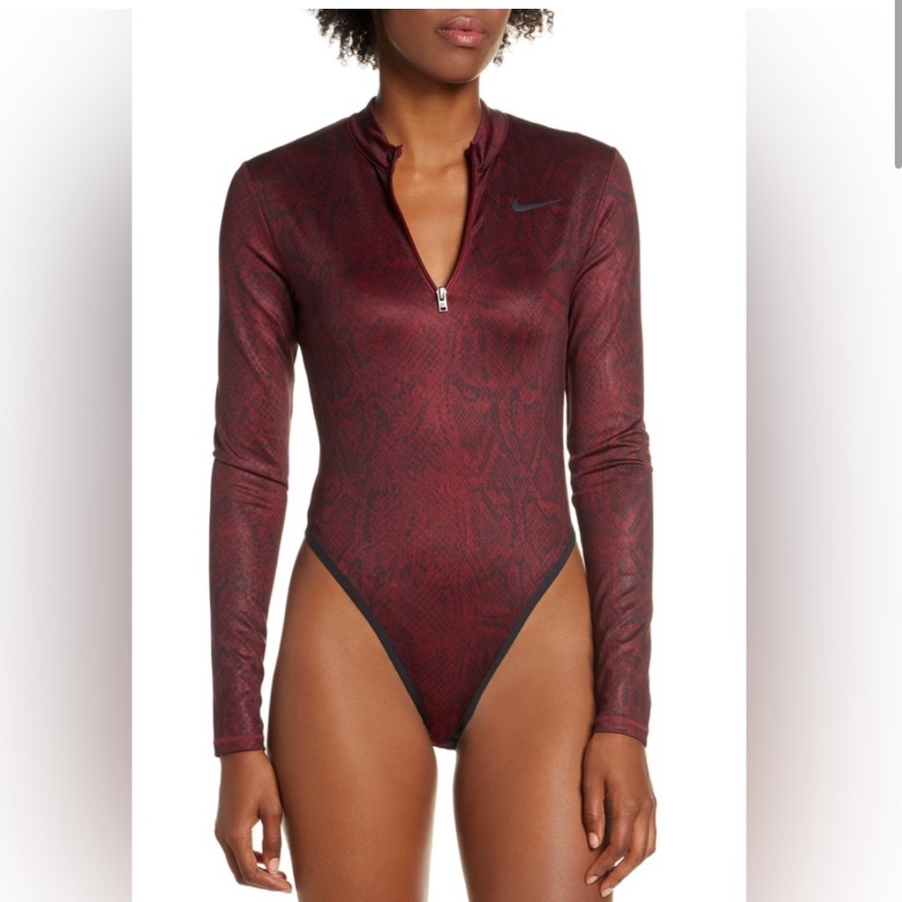 Nike Python Print Bodysuit